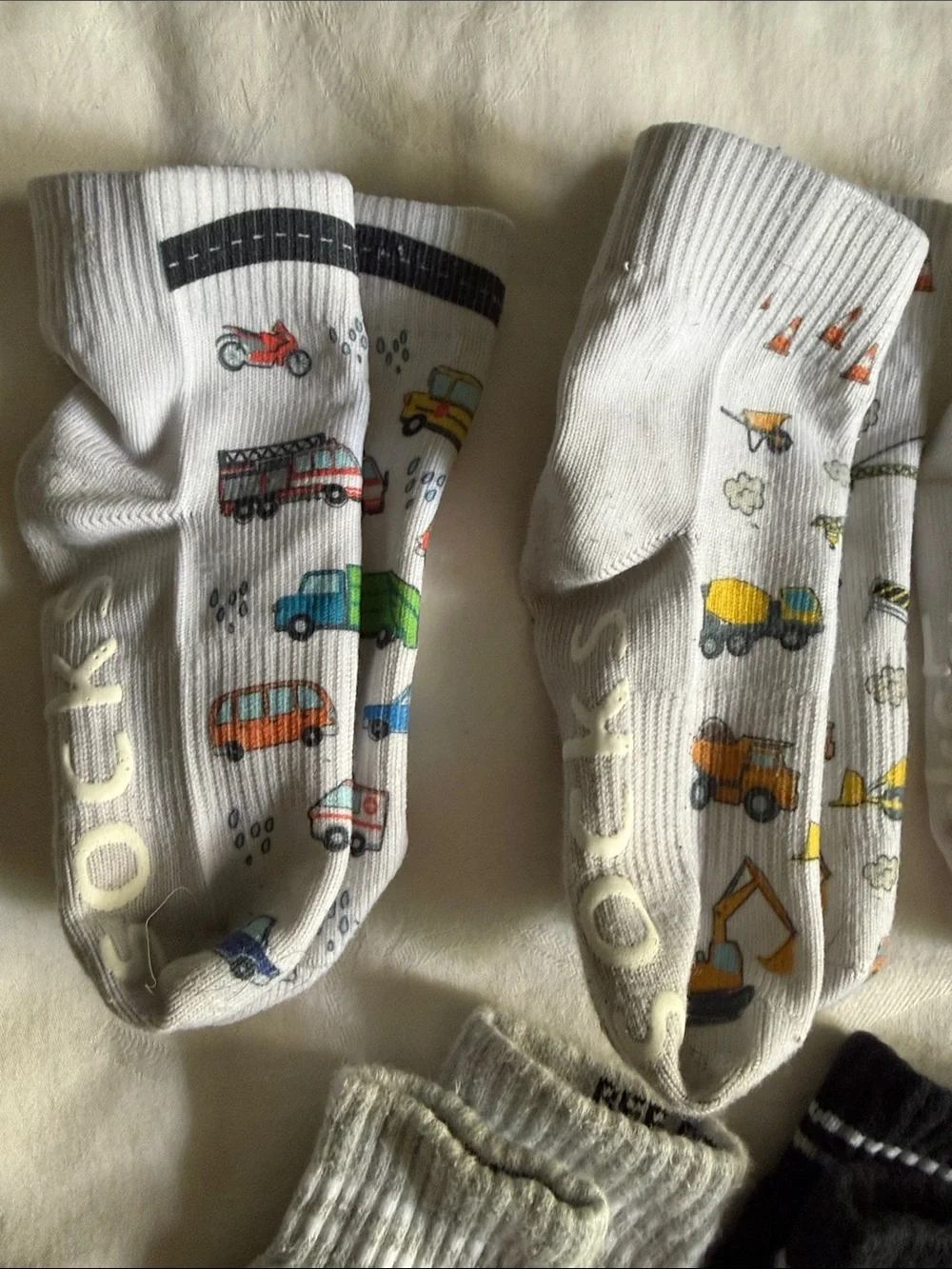Bundle of 10 BOMBAS and other fav Kids grippy Crew Socks